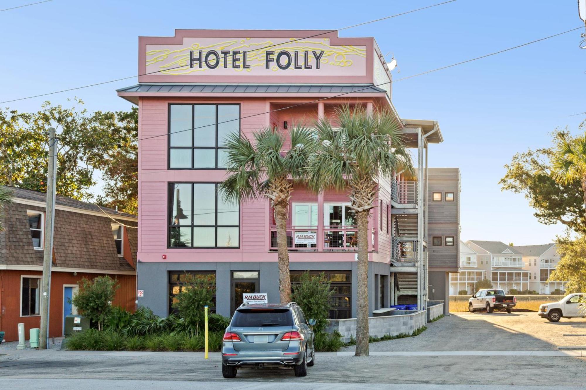 Hotel Folly With Marsh And Sunset Views Folly Beach Exterior photo